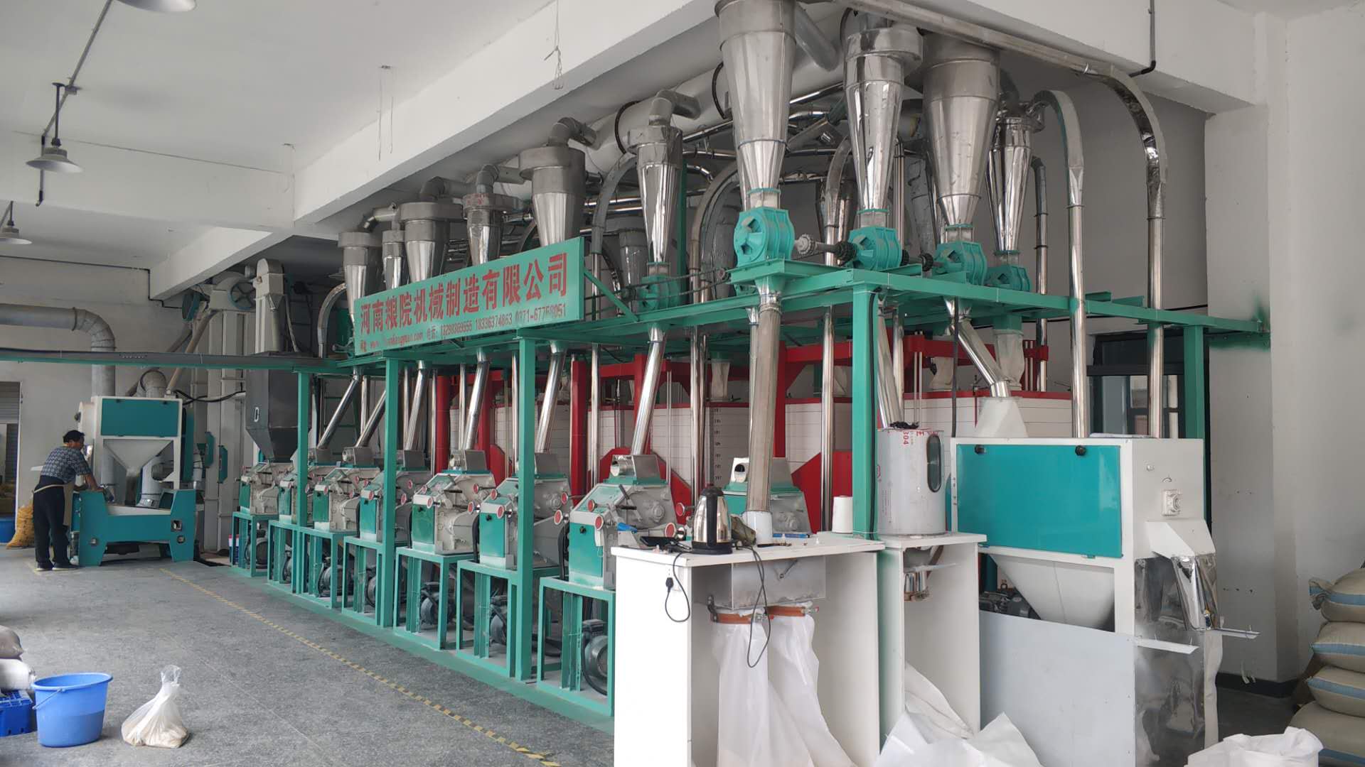 wheat processing machine from China