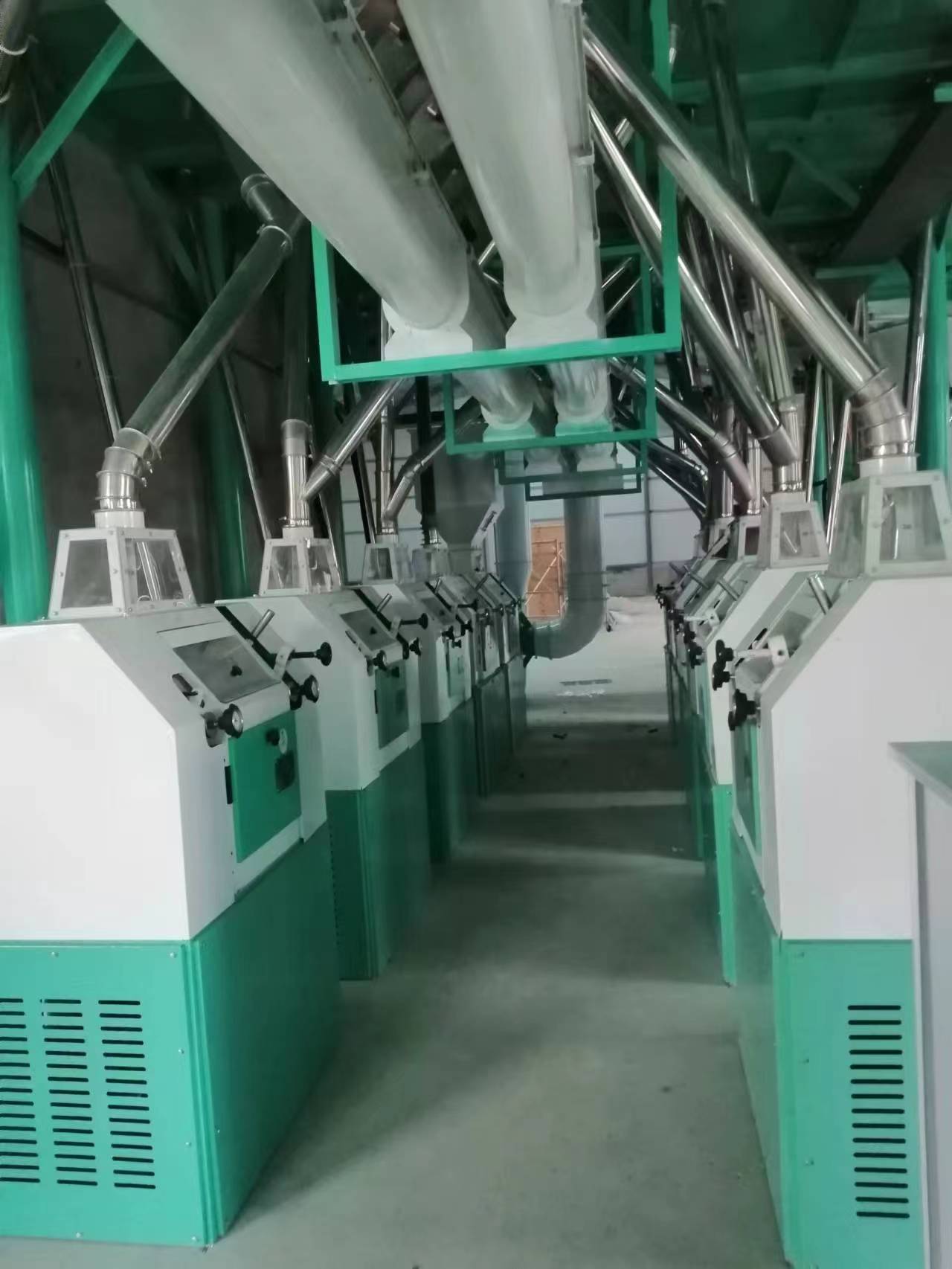 industrial wheat milling plant