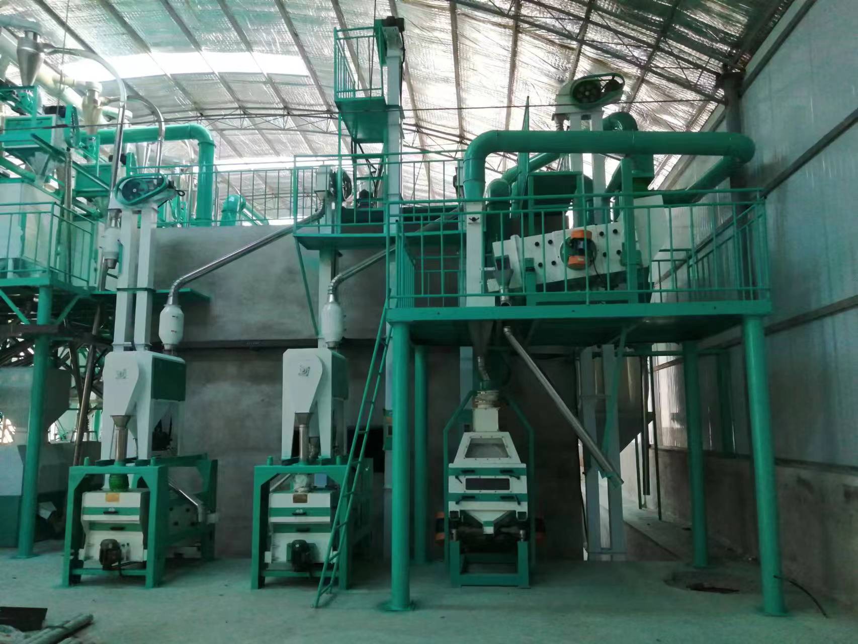 40 ton per day wheat milling plant