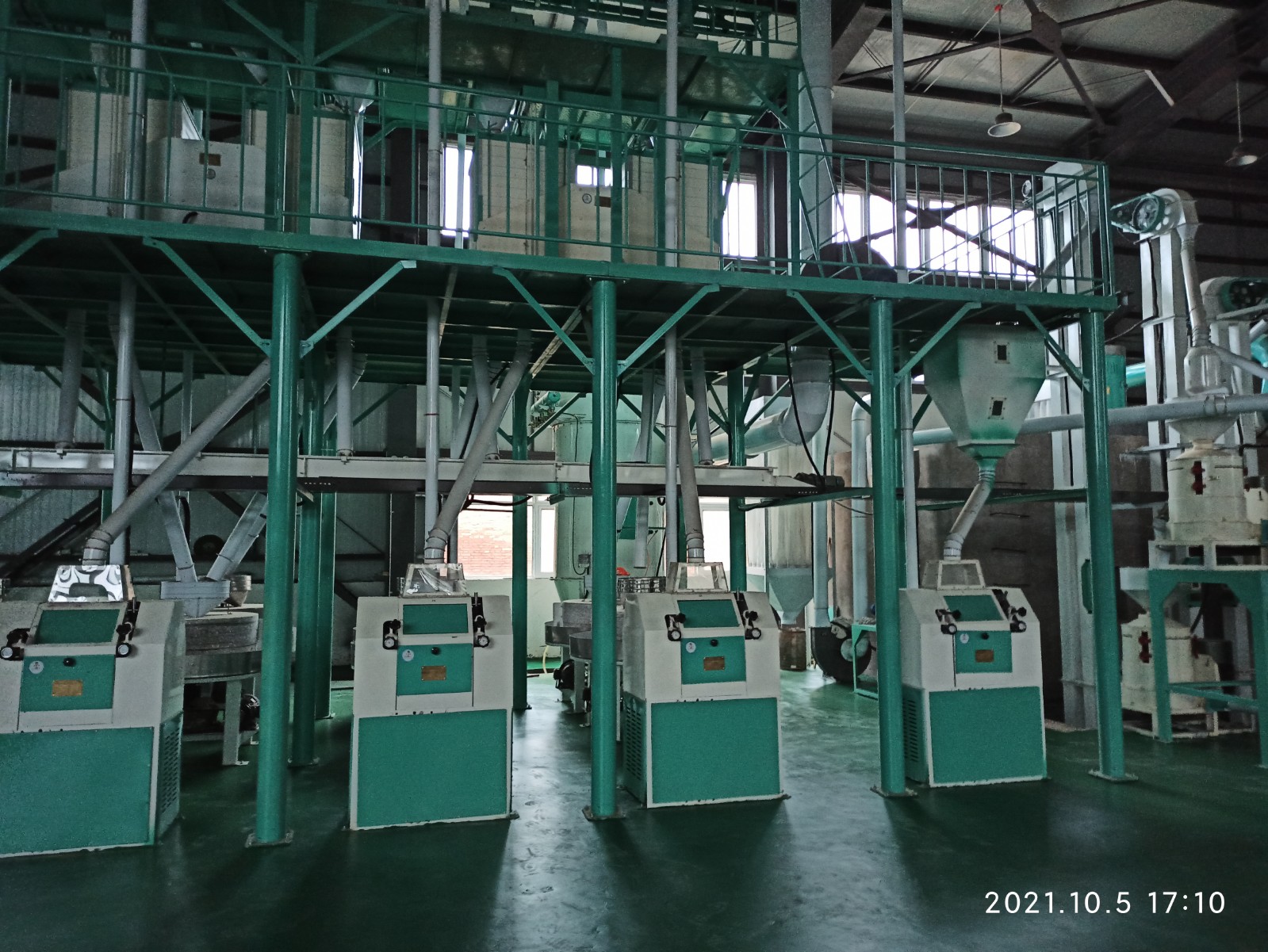 40 ton per day wheat milling plant