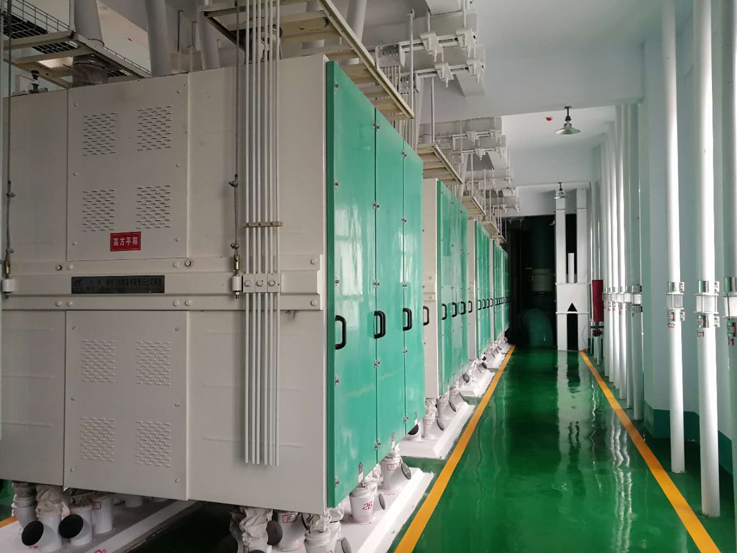 wheat processing plant