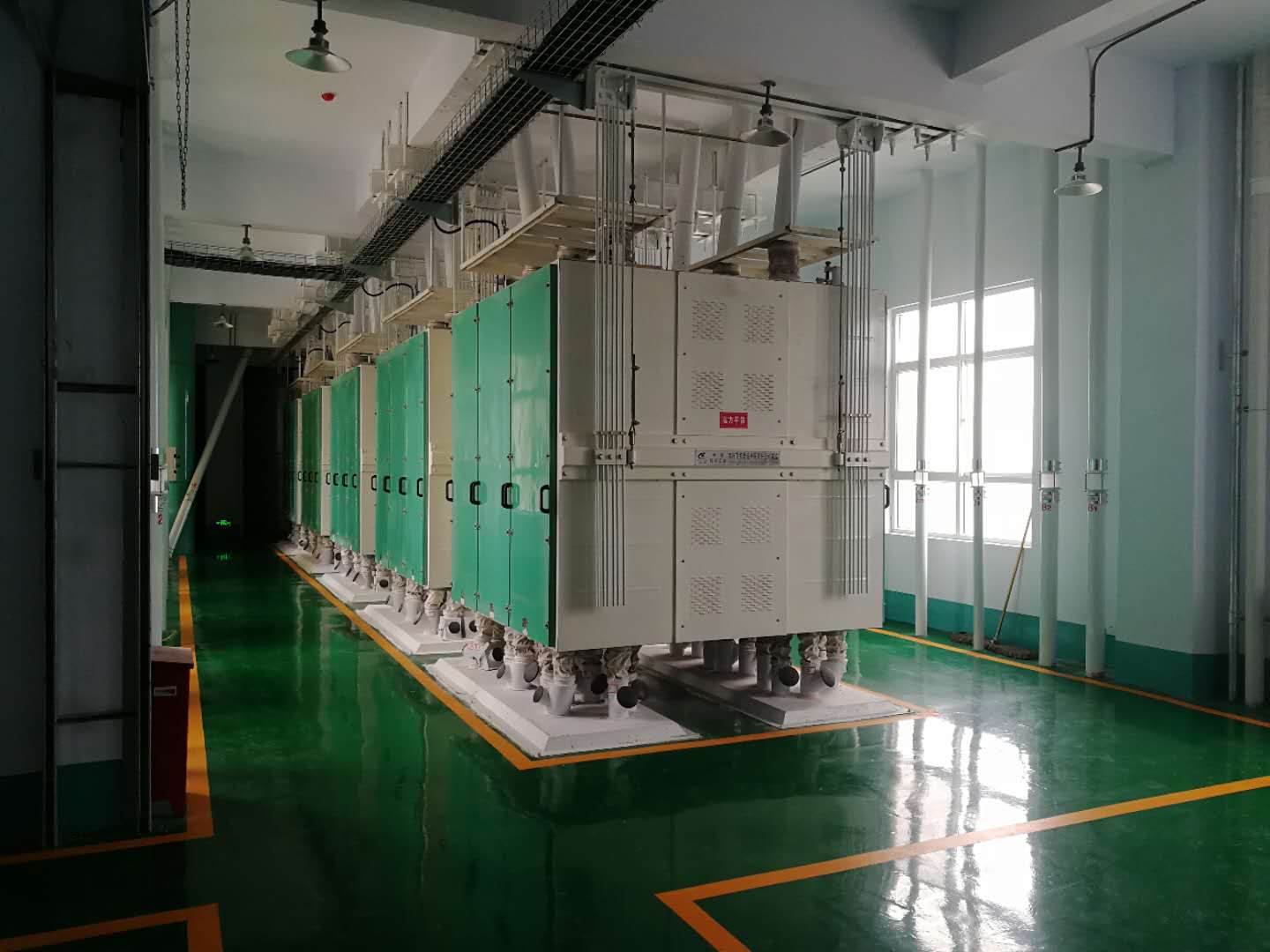 high output wheat processing plant