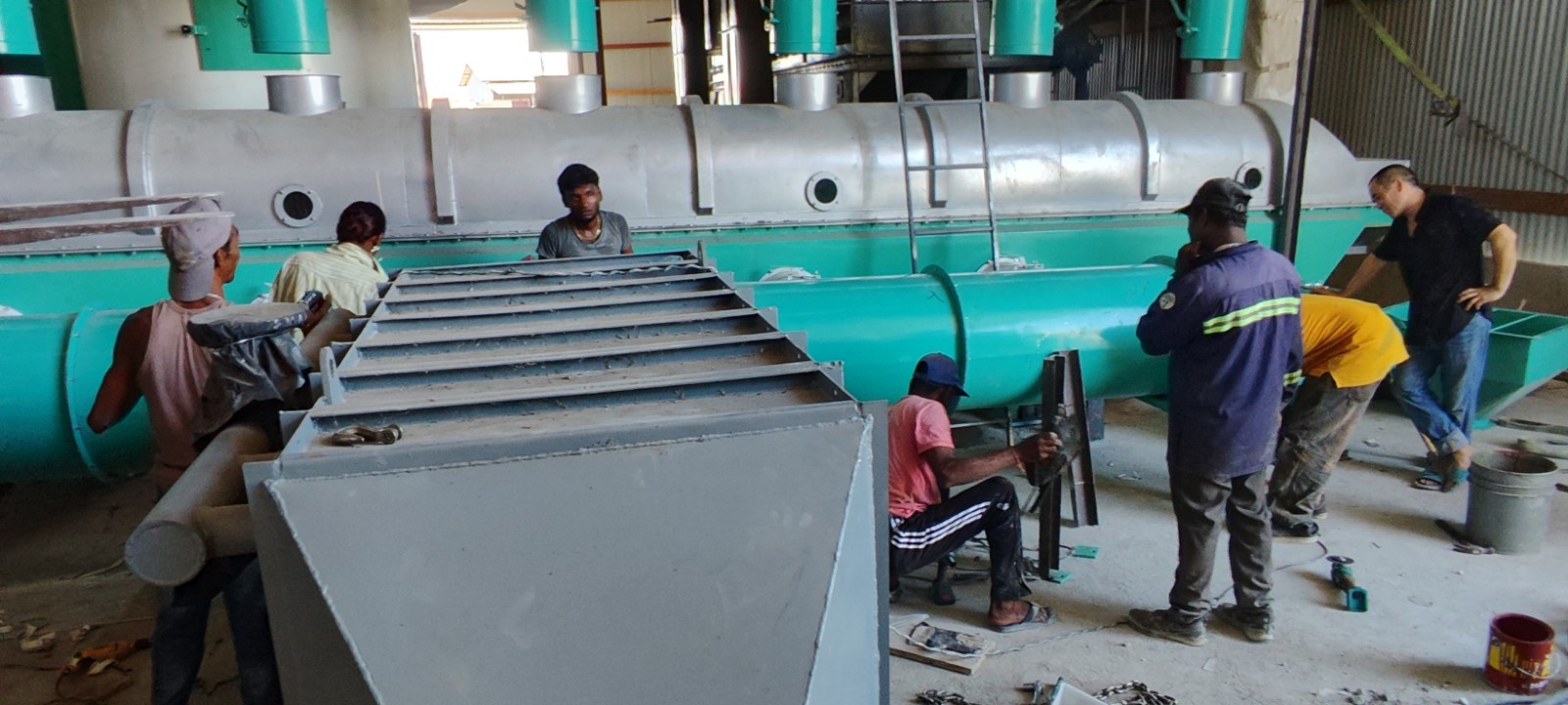 80 ton per day paboiled rice processing machine