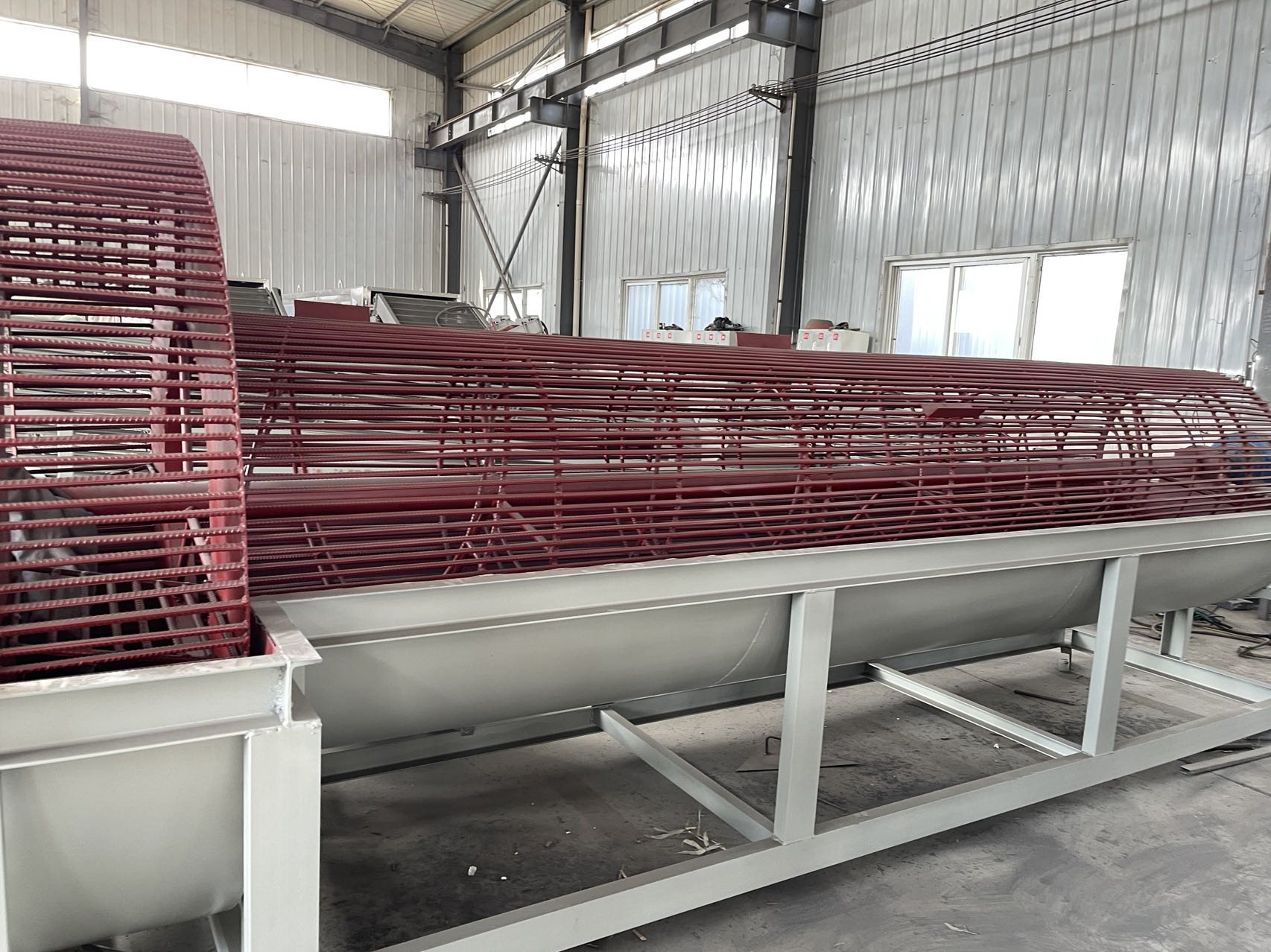 large capacity cassava flour processing machine