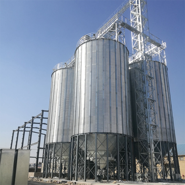 100T 200T 300T Hopper Bottom Farm Use Grain Storage Silo