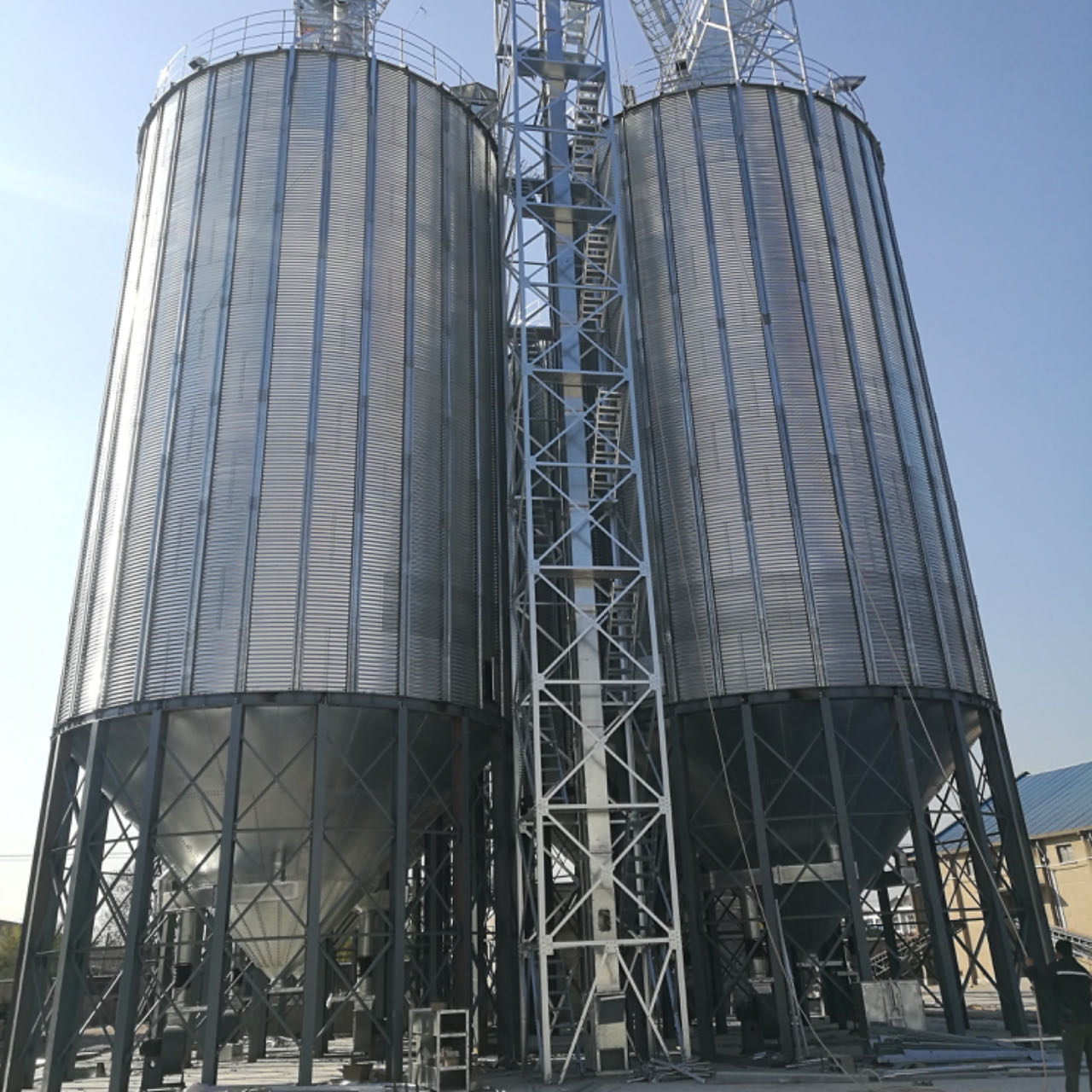500T Grain storage silo
