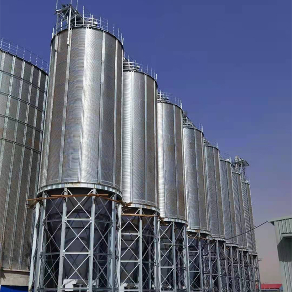 Multifunctional grain storage silo