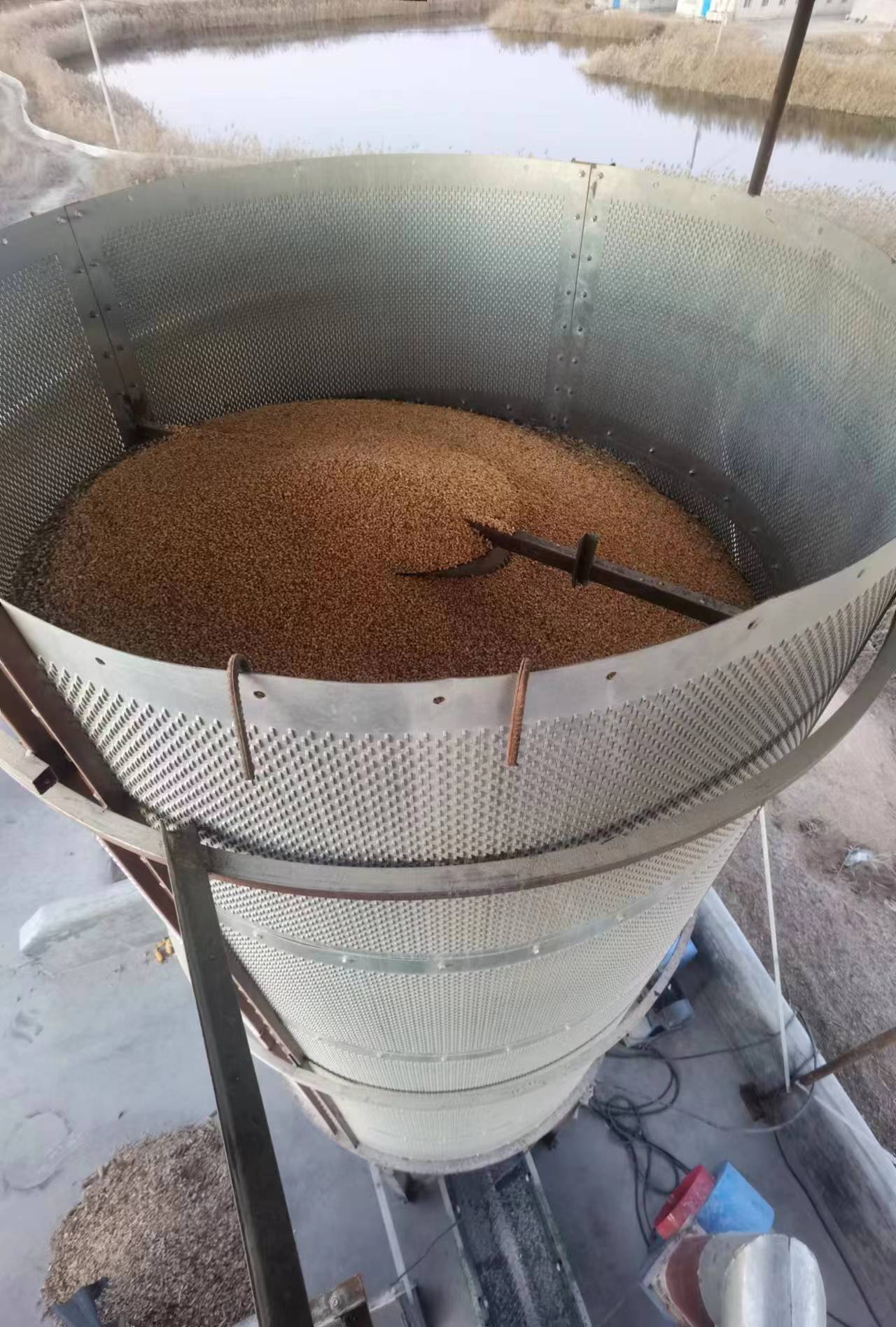 21.5KW natural-air drying silo