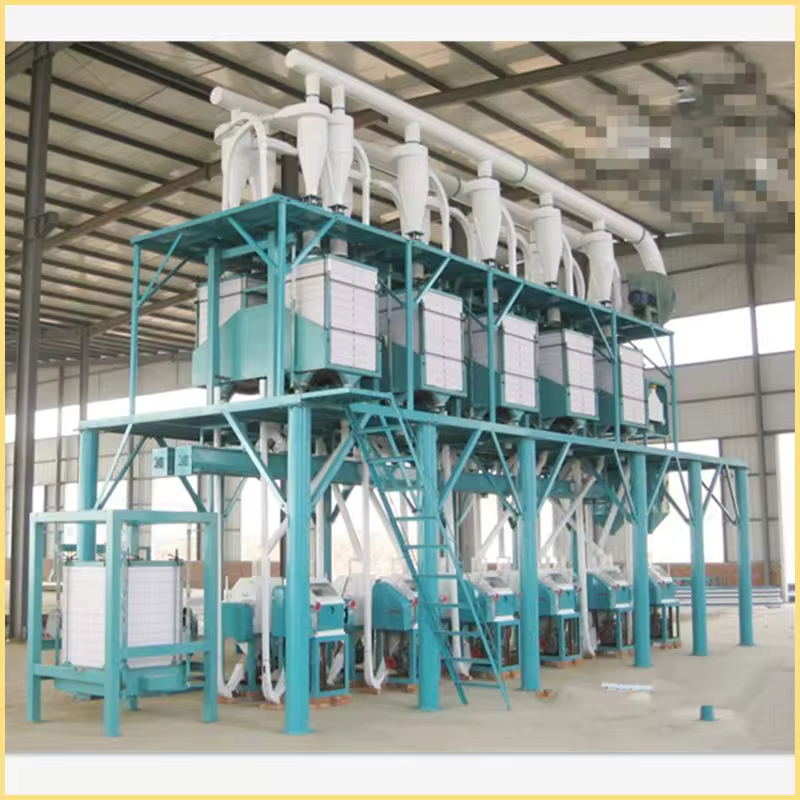 Complete set millet processing machine