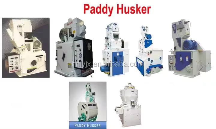 automatic paddy husker machine
