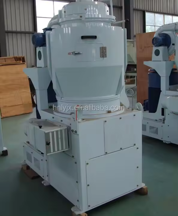 Vertical emery roller machine