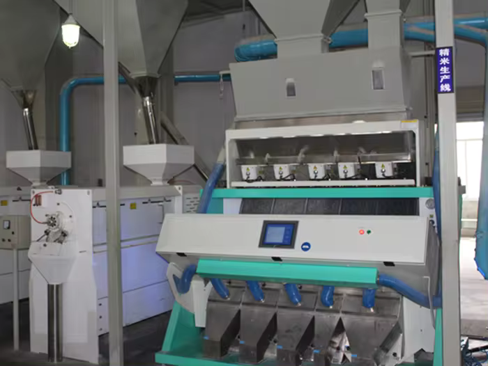 New intelligent color sorter machine