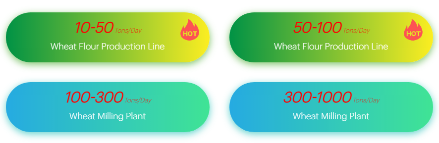 commercial atta maida flour milling machinery