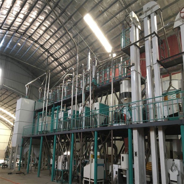 120 ton per day corn processing machine