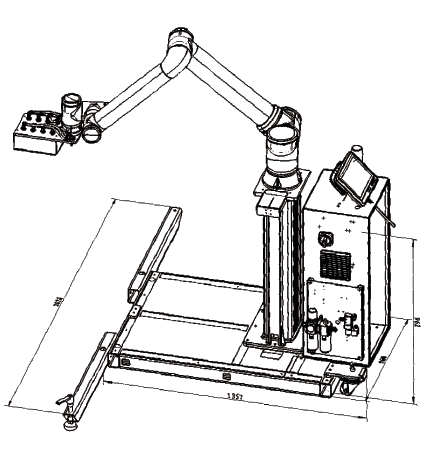 medicine palletizing robot