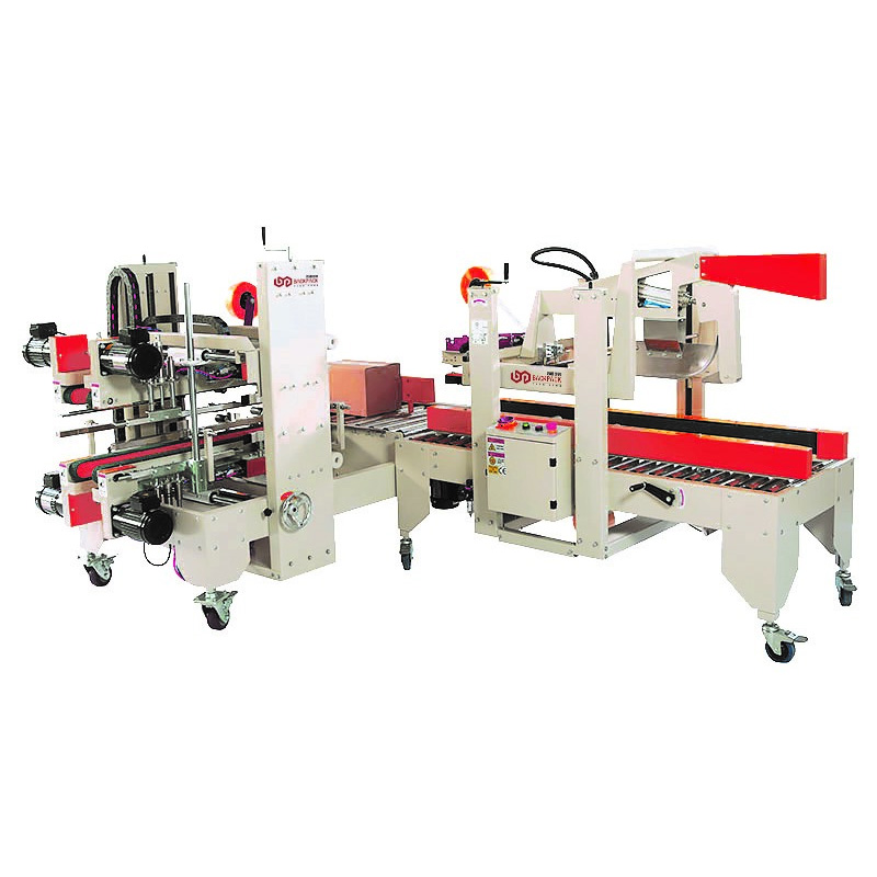 Four-Corner and One-Word Sealing Fully Automatic Carton Sealing Machine