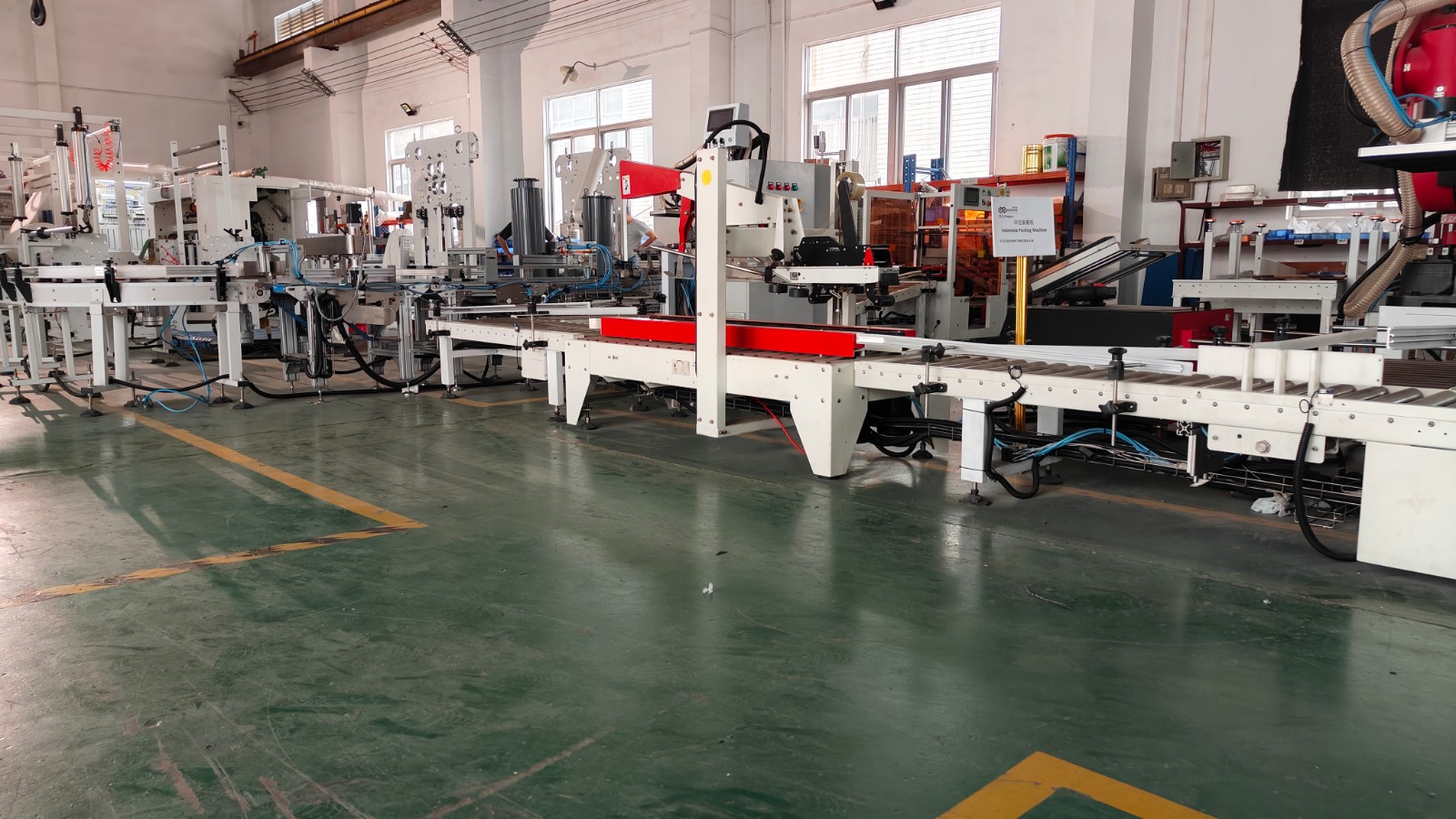 food Automatic folding carton sealing machine