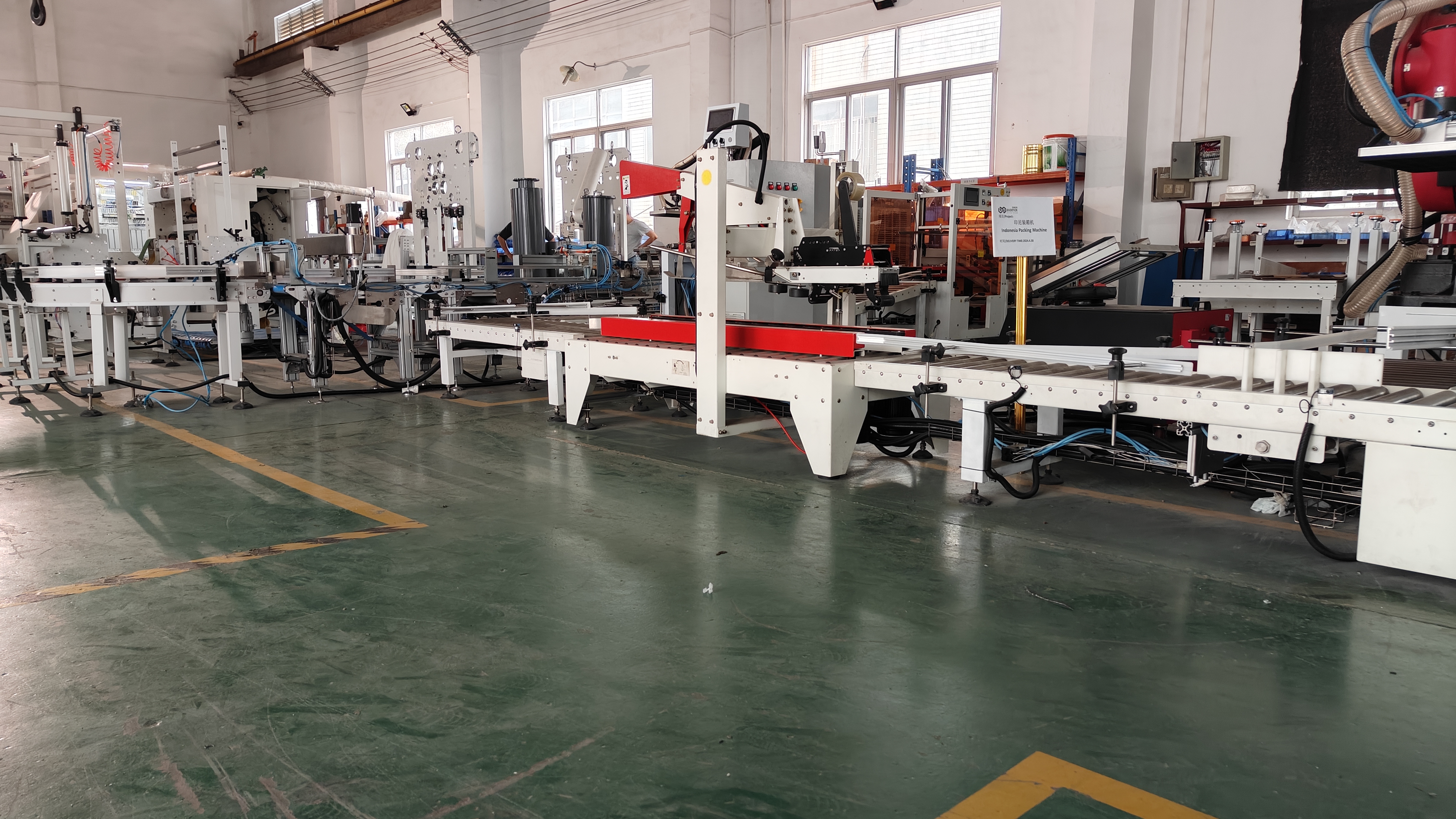 Automatic Folding Carton Sealing Machine