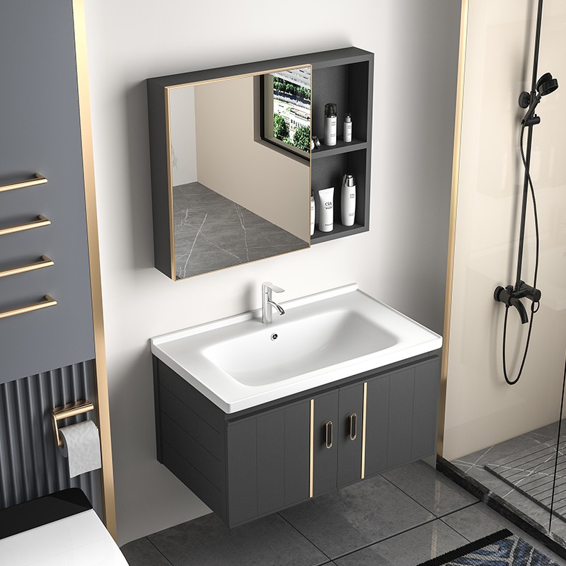 Luxury Bathroom Vanity with Ceramic Basin