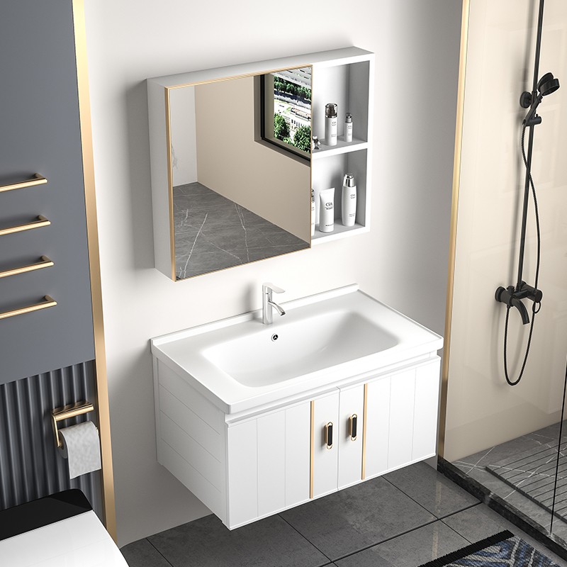 Luxury Bathroom Vanity with Ceramic Basin