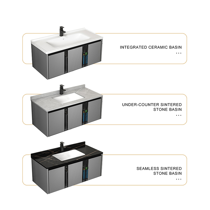 bathroom vanity with cabinets