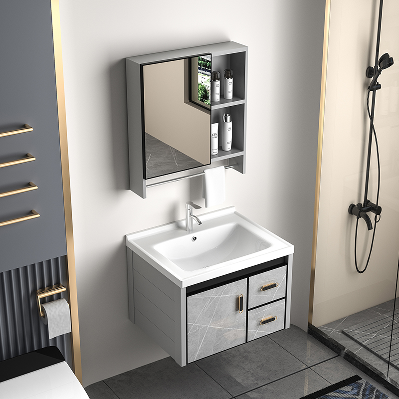 modern freestanding bathroom vanity