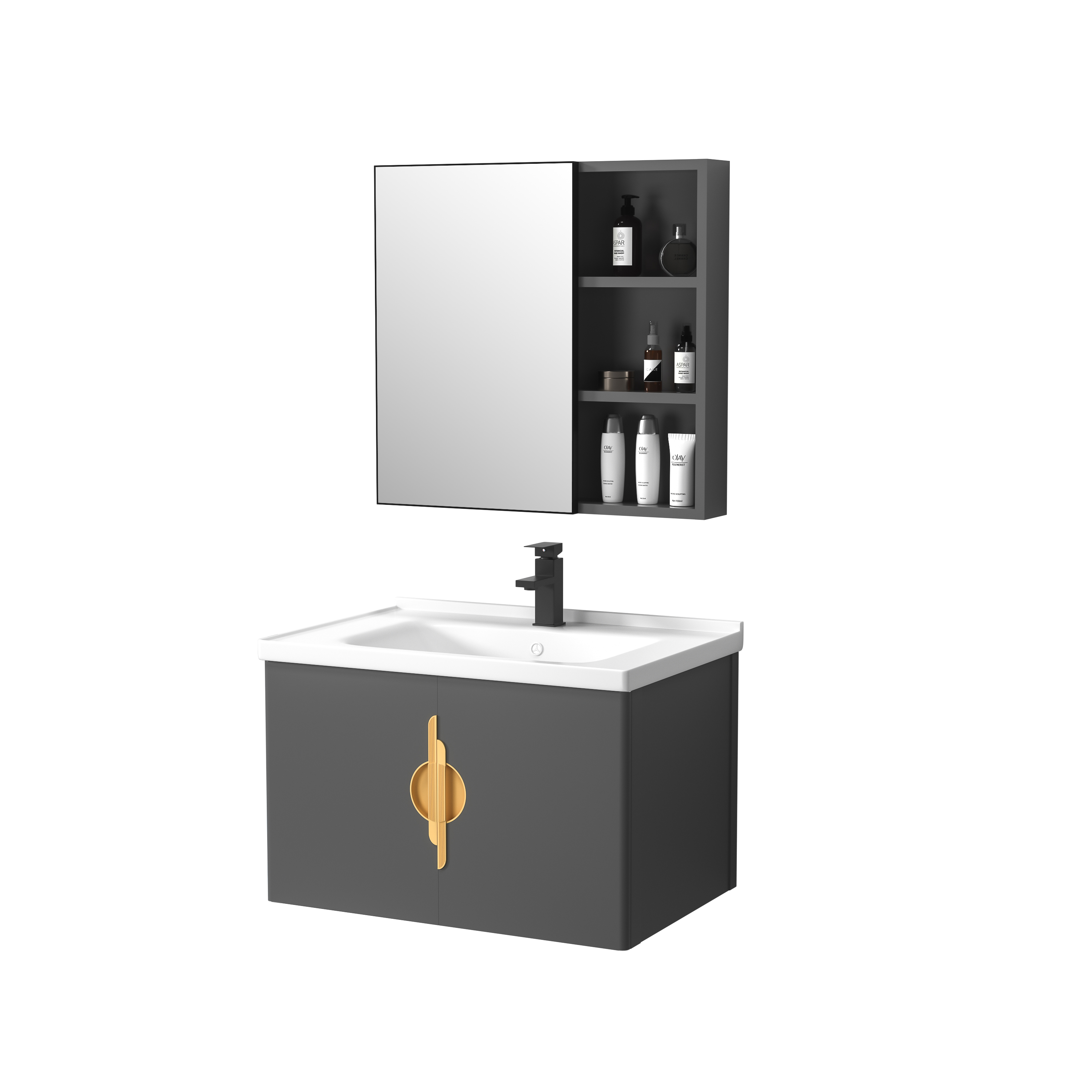 Minimalist bathroom vanities