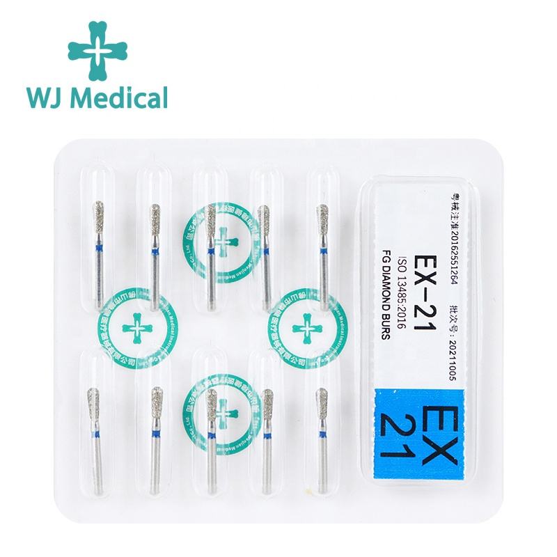 Dental FG Diamond Burs Cardboard Packaging