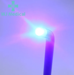 Blue lighting cure