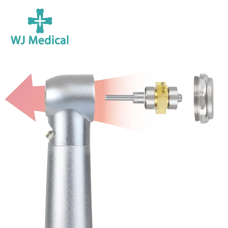 Dental LED Handpiece Push Button With E-Generator