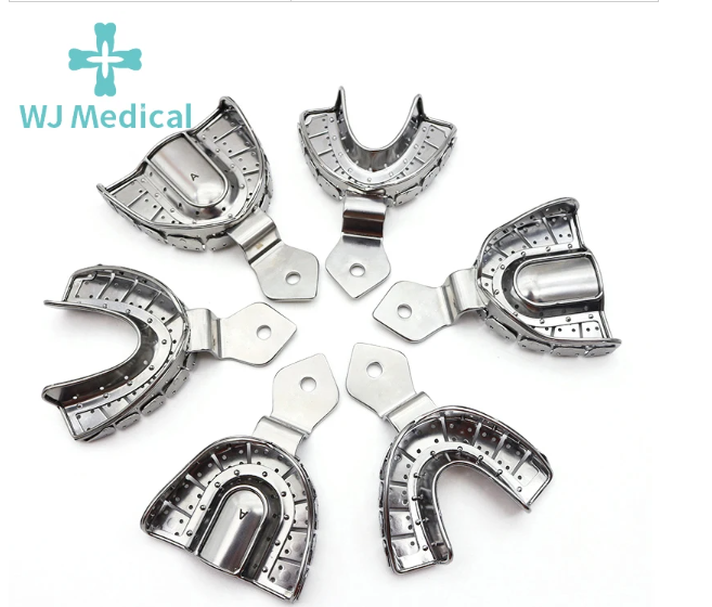 Dental 6pcs implant tray size S/M/L