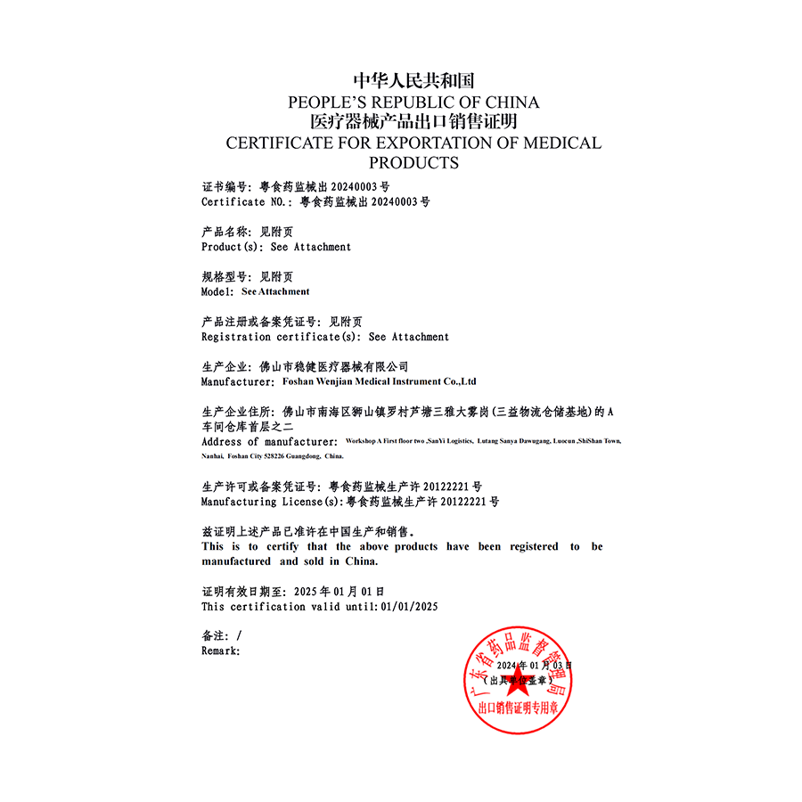 Deadline for Certificate of Robust Export Sales