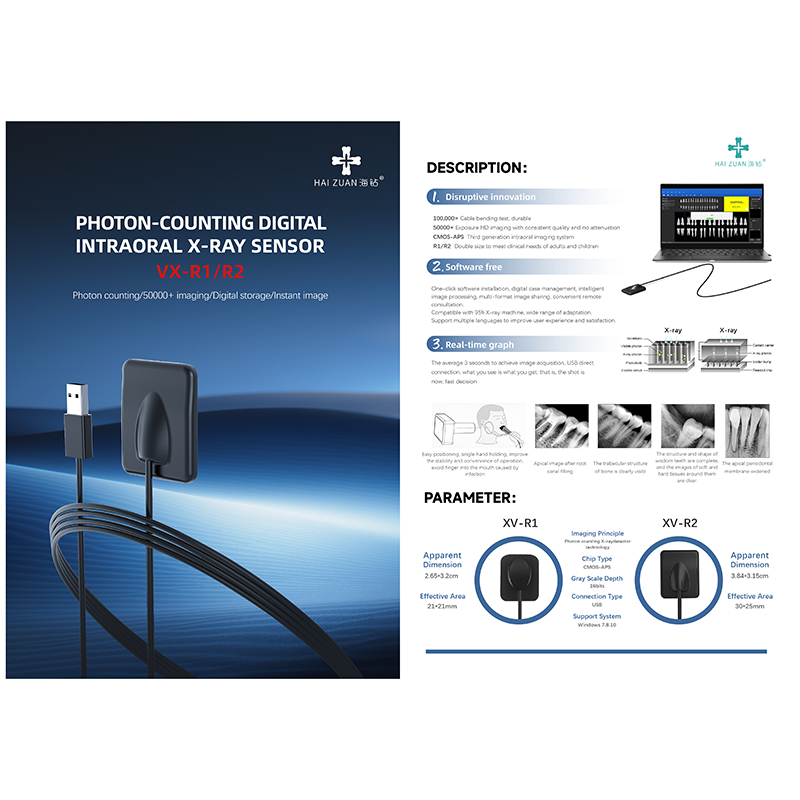 X-ray Portable Dental Xray Digital RVG Sensor