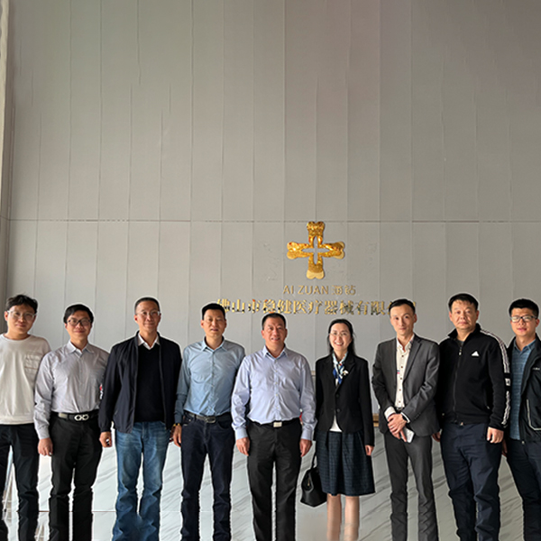 Foshan University Medical College visit our factory