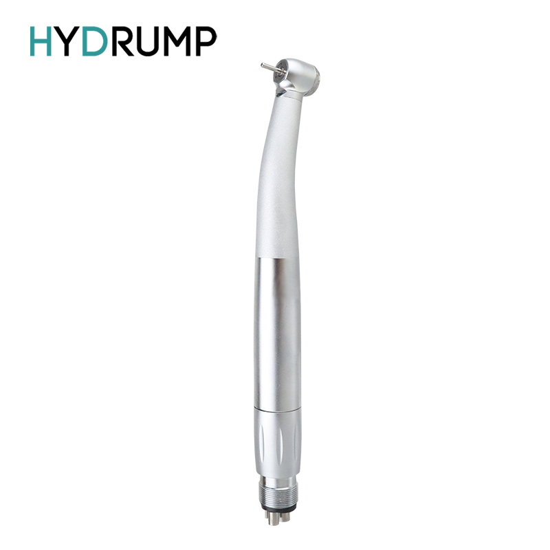 Dental fiber optic high speed handpiece quick coupling