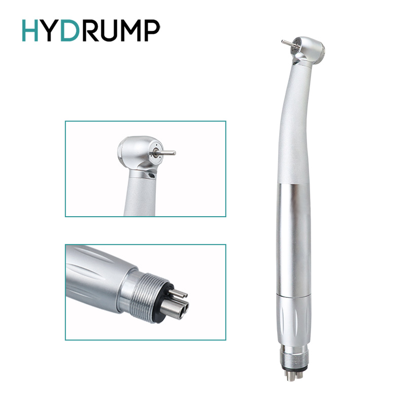 Dental fiber optic high speed handpiece quick coupling