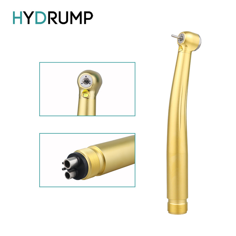 Golden LED high speed handpiece