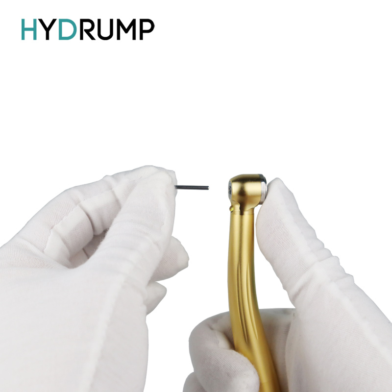 Golden LED high speed handpiece