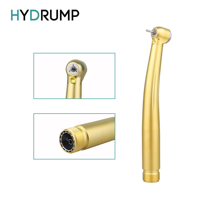 Golden LED high speed handpiece