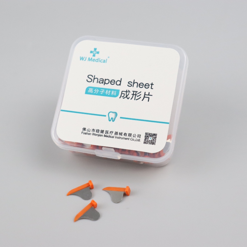 Dental shaped sheet