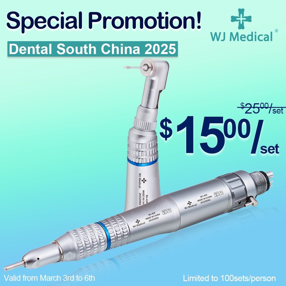 Dental external low speed handpiece set