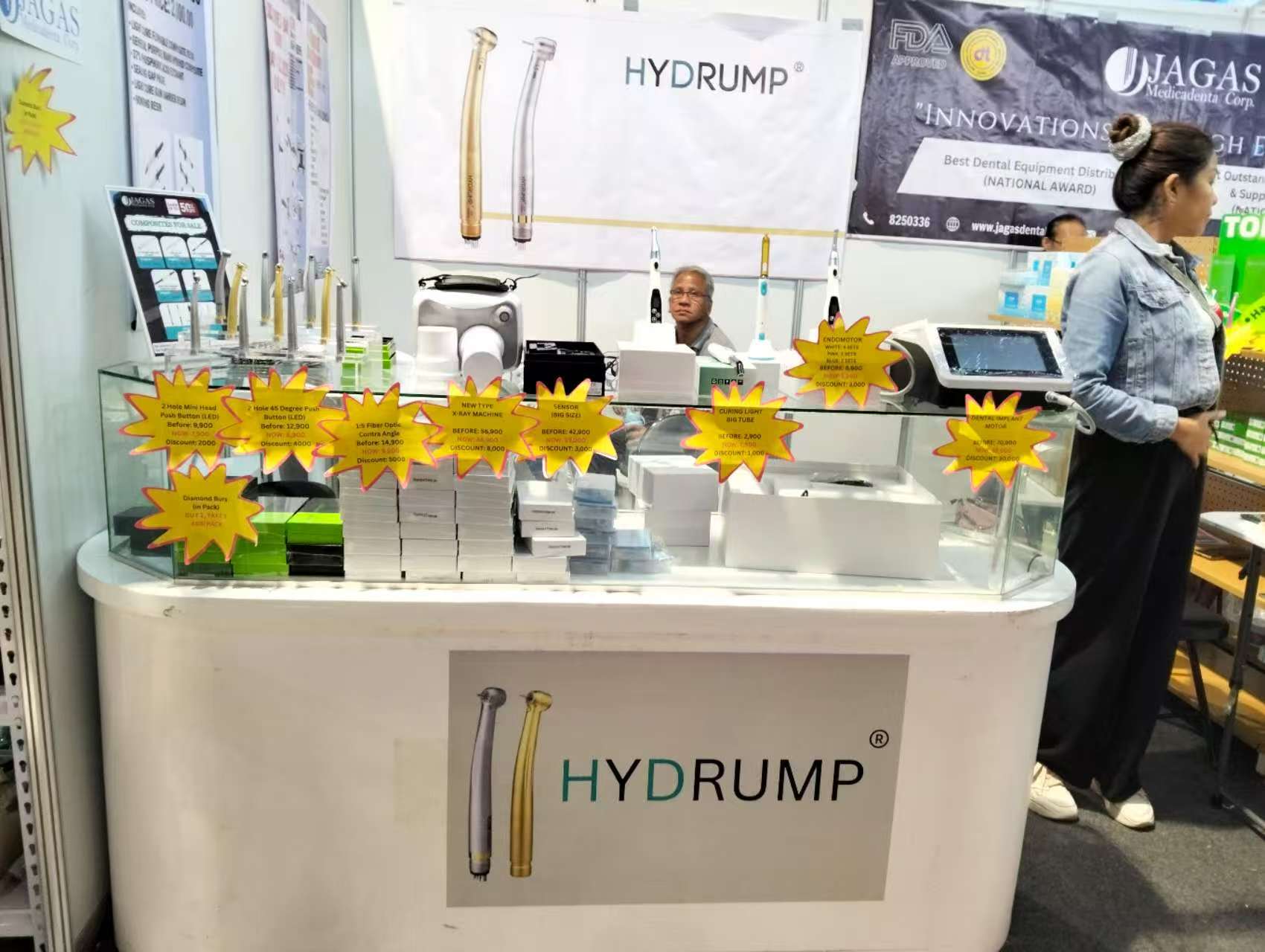 HYDRUMP agent JAGAS medical is here at the 46th Asia Pacific Dental Congress and the 116th PDA Annual Convention in Manila! 🇵🇭