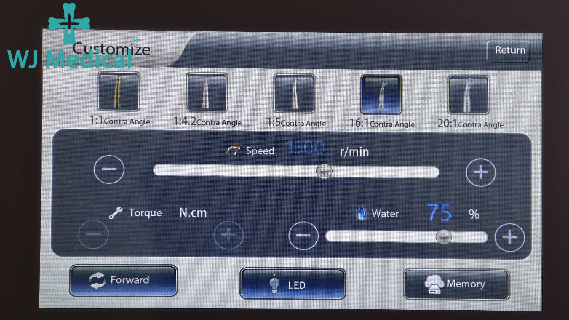 Intelligent Dental Motor