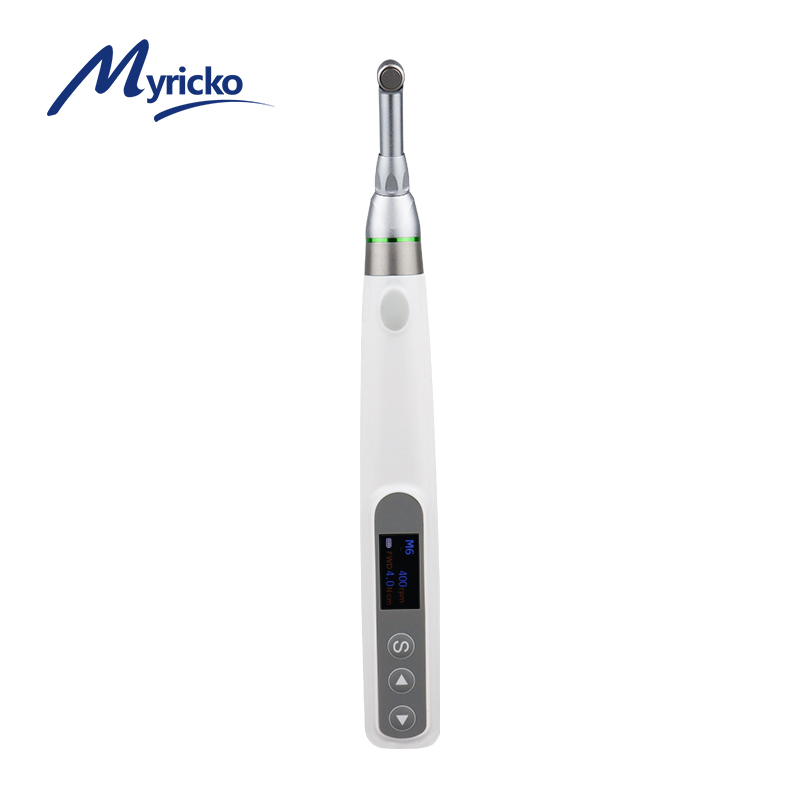Dental Endo Motor 16:1 Standard Contra Angle Endomotor Wireless Root Canal Therapy Instrument Dentist Tools Reciprocating 360°