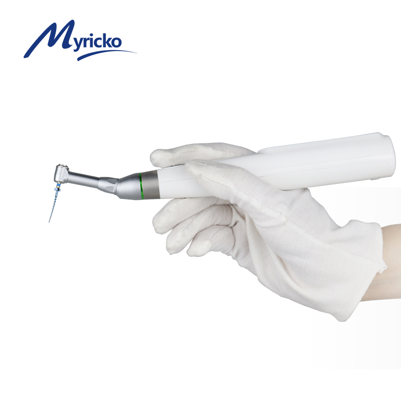 Dental Endo Motor 16:1 Standard Contra Angle Endomotor Wireless Root Canal Therapy Instrument Dentist Tools Reciprocating 360°