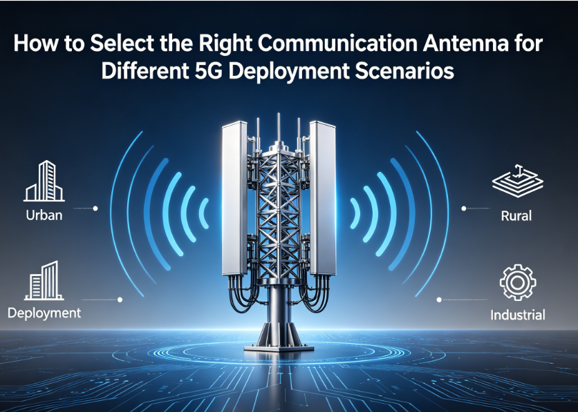 How to Select the Right Communication Antenna for Different 5G Deployment Scenarios