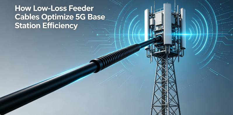 How Low-Loss Feeder Cables Optimize Overall 5G Base Station Efficiency