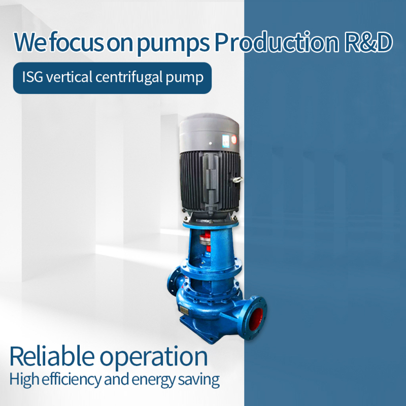 Pompes verticales monocellulaires en ligne