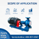 Horizontal single-suction single-stage centrifugal pump