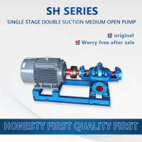 Bomba de agua dividida de succión doble de una etapa